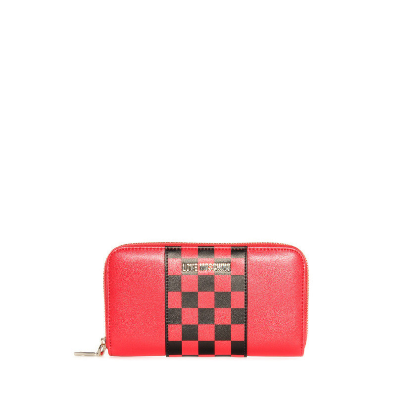 Wallet Moschino Love red